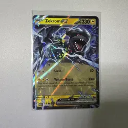 Pokemon TCG Zekrom ex 034/086 Double Rare Black Bolt NM - Image 2