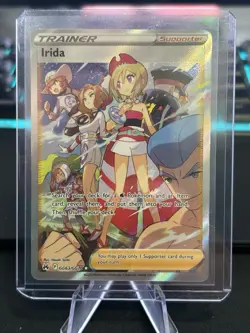 Pokemon Irida GG63/GG70 Crown Zenith: Galarian Gallery Full Art Trainer - Image 1