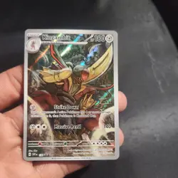 Pokemon TCG: Kingambit 130 SVP Black Star Promo Illustration Rare NM - Image 1