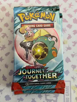 Pokemon TCG SV09 Journey Together Booster Pack Lot of 5x - Image 3
