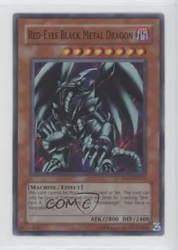 Red-Eyes Black Metal Dragon YuGiOh Premium Pack 1 #PP01-EN015 2007 0b5 - Image 1