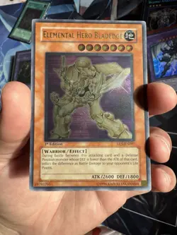 🗡Elemental HERO Bladedge EEN-EN007 Ultimate Rare 1st Ed NM YuGiOh GX HERO⚔ - Image 2