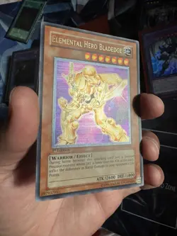 🗡Elemental HERO Bladedge EEN-EN007 Ultimate Rare 1st Ed NM YuGiOh GX HERO⚔ - Image 3