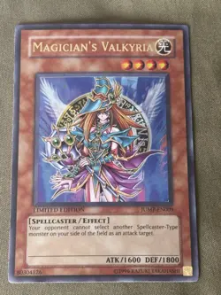 YUGIOH • MAGICIAN’S VALKYRIA • ULTRA RARE • JUMP-EN009 • LIMITED ED • NM - Image 1