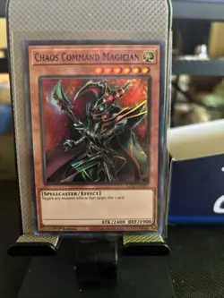 Yugioh LDS3-EN083 Chaos Command Magician BLUE Ultra Rare 1st Edition - Image 1