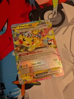 Play! Pokemon Prize Pack Series 7 Surging Sparks 057/191 Pikachu ex - Image 1