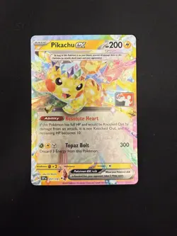Play! Pokemon Prize Pack Series 7 Surging Sparks 057/191 Pikachu ex - Image 1