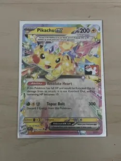 Play! Pokemon Prize Pack Series 7 Surging Sparks 057/191 Pikachu ex - Image 2