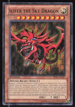 Yu-Gi-Oh TCG Battle Pack 2: War of the Giants #BP02-EN127 Slifer the Sky Dragon - Image 1