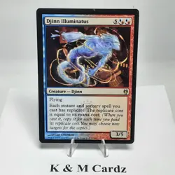 MTG - Duel Decks Izzet vs. Golgari - Djinn Illuminatus - 12/90 - Image 1