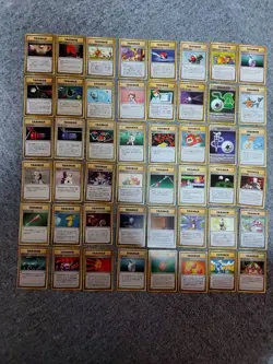 Used 48Lot Bulk sale Pokemon Card Game Old Back Trainer Only Pokeka FS - Image 1