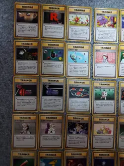 Used 48Lot Bulk sale Pokemon Card Game Old Back Trainer Only Pokeka FS - Image 2