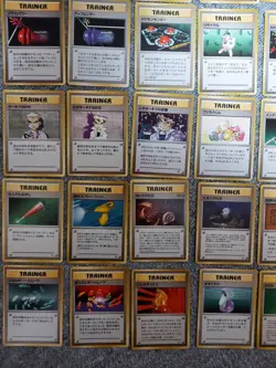 Used 48Lot Bulk sale Pokemon Card Game Old Back Trainer Only Pokeka FS - Image 5