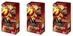 3 Box One Piece Premium Booster ONE PIECE CARD THE BEST vol.2 Japanese PRB-02 - Image 1