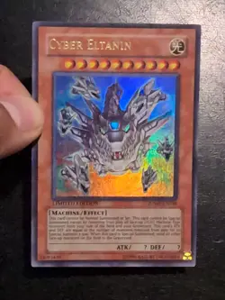 Yu-Gi-Oh! ULTRA RARE HOLO CARD CYBER ELTANIN JUMP-EN038 VLP - Image 3