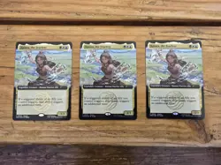3x 2025 SDCC Katara, the Fearless Avatar Magic The Gathering Promo Card - Image 1