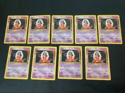 Jynx Doubleslap/Meditate 70 HP Pokemon TCG Card 31/102 - Lot of 9 - Image 1