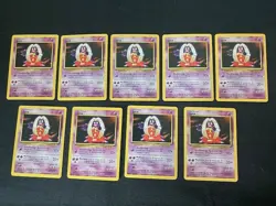 Jynx Doubleslap/Meditate 70 HP Pokemon TCG Card 31/102 - Lot of 9 - Image 2
