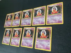 Jynx Doubleslap/Meditate 70 HP Pokemon TCG Card 31/102 - Lot of 9 - Image 3