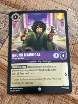 2025 Disney Lorcana Reign Of Jafar #51 Bruno Madrigal Cold Foil Trading Card - Image 1