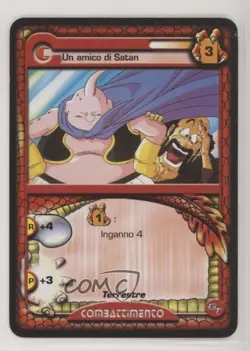 1998 Dragon Ball GT Italian Trading Card Game Un amico di Satan 00ah - Image 1