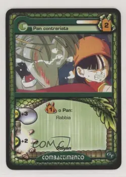 1998 Dragon Ball GT Italian Trading Card Game Pan cantrariata 00ah - Image 1
