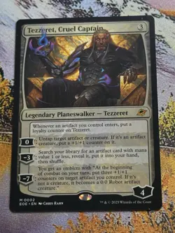 MTG Tezzeret, Cruel Captain ** Edge of Eternities ** English - Image 2