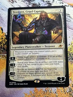 MTG Tezzeret, Cruel Captain ** Edge of Eternities ** English - Image 3