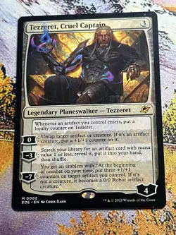 MTG Tezzeret, Cruel Captain ** Edge of Eternities ** English - Image 4