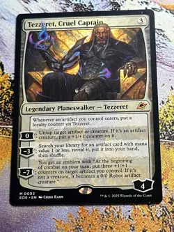 MTG Tezzeret, Cruel Captain ** Edge of Eternities ** English - Image 5