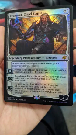 MTG Tezzeret, Cruel Captain ** Edge of Eternities ** English - Image 2