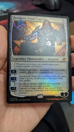 MTG Tezzeret, Cruel Captain ** Edge of Eternities ** English - Image 3