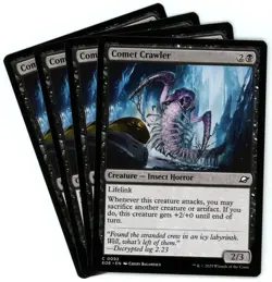 x4 Comet Crawler - 0092 - Edge of Eternities - MTG - NM Ships Now - Image 1
