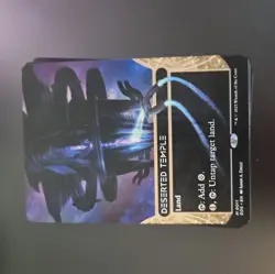 Deserted Temple (0011) (Borderless) - 011 - Edge of Eternities - MTG - NM/M - Image 1