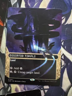 Deserted Temple (0011) (Borderless) - 011 - Edge of Eternities - MTG - NM/M - Image 1