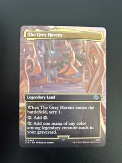 The Grey Havens (Borderless) Mtg Lord of the Rings Regular Uncommon 443 - Image 1