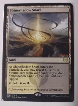 Shineshadow Snarl (272) Strixhaven: School of Mages STX MTG Magic - Image 1