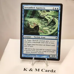 MTG - Lorwyn - Streambed Aquitects - #091 - Image 1