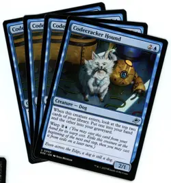 x4 Codecracker Hound - 0050 - Edge of Eternities - MTG - NM Ships Now - Image 1