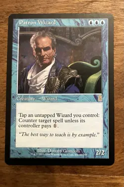 Magic the Gathering (mtg): ODY: Patron Wizard - Rare NM - Image 1