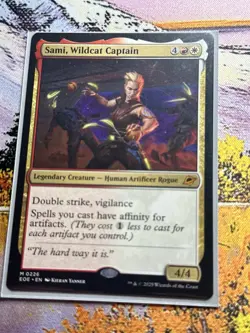 Sami, Wildcat Captain EOE NM MTG - Image 3
