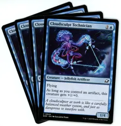 x4 Cloudsculpt Technician - 0049 - Edge of Eternities - MTG - NM Ships Now - Image 1