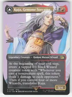 MTG - Kuja, Genome Sorcerer (Borderless) 399 FINAL FANTASY NM - Image 1