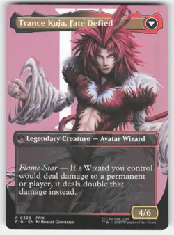 MTG - Kuja, Genome Sorcerer (Borderless) 399 FINAL FANTASY NM - Image 2