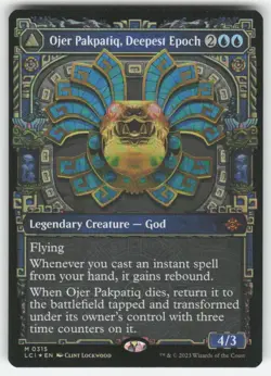 MTG - Ojer Pakpatiq, Deepest Epoch (Showcase) 315 The Lost Caverns of Ixalan NM - Image 1
