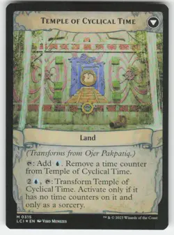 MTG - Ojer Pakpatiq, Deepest Epoch (Showcase) 315 The Lost Caverns of Ixalan NM - Image 2