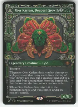 MTG - Ojer Kaslem, Deepest Growth (Showcase) 318 The Lost Caverns of Ixalan NM - Image 1