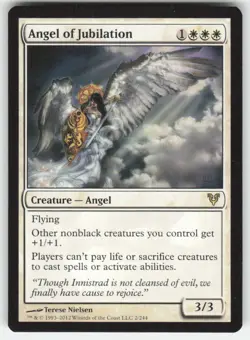 MTG - Angel of Jubilation 2 Avacyn Restored NM - Image 1