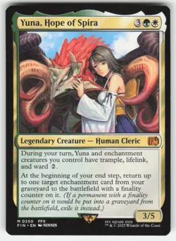 MTG - Yuna, Hope of Spira 250 FINAL FANTASY NM - Image 1