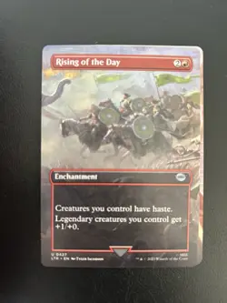 Rising of the Day (Borderless) Mtg Lord of the Rings Regular Uncommon 427 - Image 1
